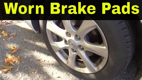 testing brake pads|how to tell if brake pads are worn.